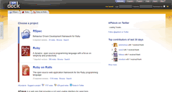Desktop Screenshot of apidock.com